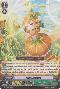100pct Orange (G-TD03: Flower Maiden of Purity)