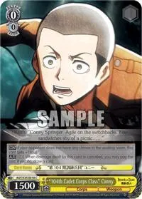 104th Cadet Corps Class Conny (Attack on Titan)