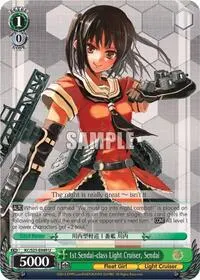 1st Sendai class Light Cruiser Sendai (KanColle)