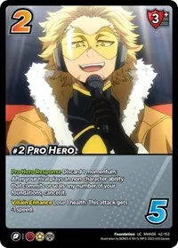 2 Pro Hero (UniVersus: My Hero Academia: Jet Burn)