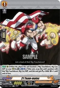 21 Team mates (D-TB03: Shaman King)