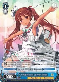 3rd Maestrale class Destroyer Libeccio (KanColle: Arrival! Reinforcement Fleets from Europe!)