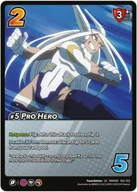 5 Pro Hero (UniVersus: My Hero Academia: Jet Burn)