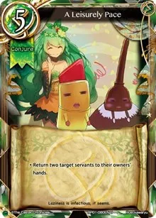A Leisurely Pace (The Magic Battle Begins) — The Caster Chronicles Card Value