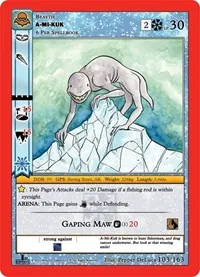 A Mi Kuk (Nightfall: First Edition) — MetaZoo Card Value