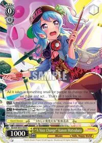 A Nice Change Kanon Matsubara (BanG Dream! Girls Band Party! MULTI LIVE)