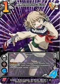 A Refreshing Slice Quirk Pack 4 (UniVersus: My Hero Academia Promo Cards)