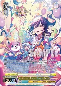 A Shared Fate Kaoru Seta BDR (BanG Dream! Girls Band Party! Countdown Collection Premium Booster)