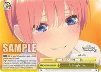 A Single Lie RRR (The Quintessential Quintuplets 2)