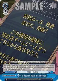 A Special Rule Launched (SAO Alternative–Gun Gale Online–2 Extra Booster)