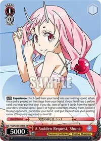 A Sudden Request Shuna SR (That Time I Got Reincarnated as a Slime Vol.3)