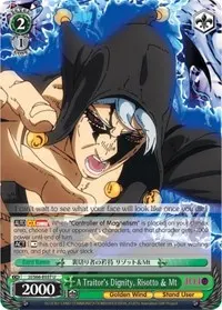A Traitors Dignity Risotto and Mt (JoJo's Bizarre Adventure: Golden Wind)