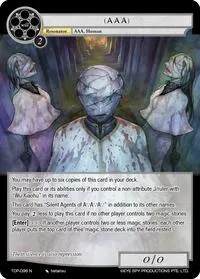 AAA (Ten Oaths of Protopaterpolis' War) — Force of Will Card Value