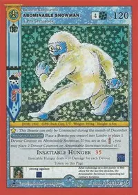 Abominable Snowman Second Edition (Holiday Promos)