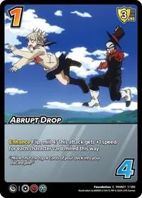 Abrupt Drop (UniVersus: My Hero Academia: Girl Power)