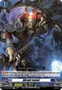 Abrupt Leaver (D-BT08: Minerva Rising)