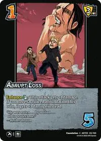 Abrupt Loss (Attack on Titan: Apocalypse)