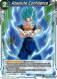 Absolute Confidence (Rise of the Unison Warrior) — Dragon Ball Super CCG Card Value