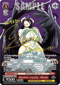 Absolute Loyalty Albedo SP (Nazarick: Tomb of the Undead Vol.3 Extra Booster)