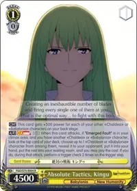 Absolute Tactics Kingu (Fate/Grand Order Absolute Demonic Front: Babylonia) — Weiss Schwarz Card Value