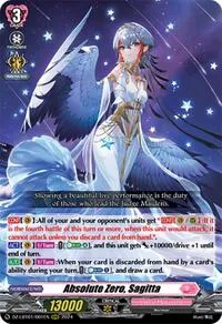 Absolute Zero Sagitta (DZ-LBT01: Lyrical Monasterio Sparkling Stars!) — Cardfight Vanguard Card Value