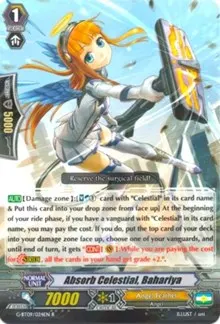 Absorb Celestial Bahariya (G-BT09: Divine Dragon Caper)