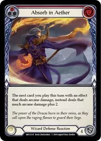 Absorb in Aether Red (Arcane Rising) — Flesh & Blood TCG Card Value