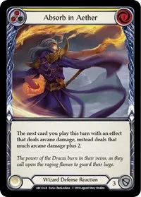 Absorb in Aether Yellow (Arcane Rising)