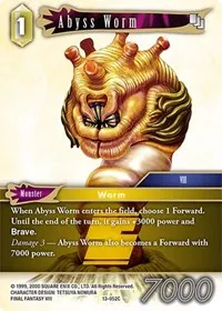 Abyss Worm (Opus XIII: Crystal Radiance)