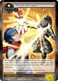 Accede the Light (The Moon Priestess Returns)