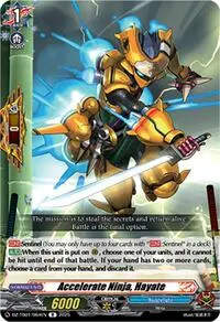 Accelerate Ninja Hayate (DZ-TB01: Future Card Buddyfight)
