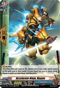 Accelerate Ninja Hayate H (DZ-TB01: Future Card Buddyfight)