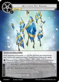 Accursed Ice Shards (The Battle at the Sacred Ruins)
