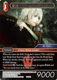 Ace (From Nightmares) — Final Fantasy TCG Card Value