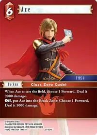 Ace (Journey of Discovery) — Final Fantasy TCG Card Value