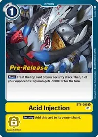 Acid Injection (Double Diamond Pre-Release Cards)