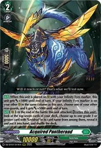 Acquired Pantheraad (DZ-BT07: Moon Fangs & Cerulean Blaze)