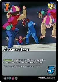 Acrobatic Style (Yu Yu Hakusho: Dark Tournament)