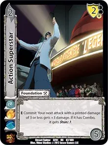 Action Superstar (Street Fighter CCG)