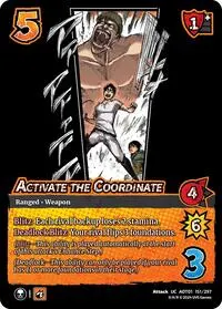 Activate the Coordinate (Attack on Titan: Battle for Humanity)