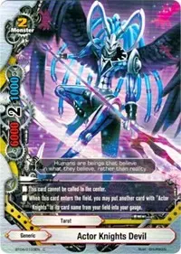 Actor Knights the Devil (Darkness Fable)