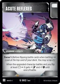 Acute Reflexes (War for Cybertron: Siege II)