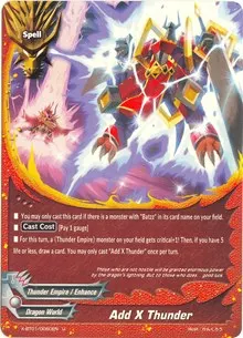 Add X Thunder (The Dark Lord's Rebirth!)