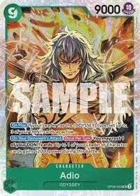 Adio (Emperors in the New World) — One Piece Card Game Card Value