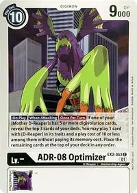 ADR 08 Optimizer (Revision Pack Cards) — Digimon Card Game Card Value