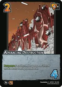 Advancing Destruction (Attack on Titan: Apocalypse)