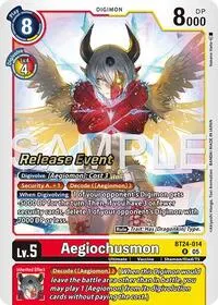 Aegiochusmon (Time Stranger Release Event Cards)