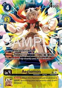 Aegiomon Digimon Story Time Stranger Collectors Edition (Digimon Promotion Cards)