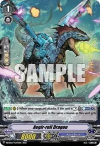Aegir roll Dragon (Bushiroad Event Cards)