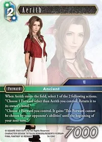 Aerith (Opus XIV: Crystal Abyss) — Final Fantasy TCG Card Value